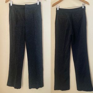 J. CREW Women's Pants SIZE 0 Grey Soft Stretch Slacks
